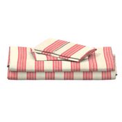 Coral Farmhouse Stripe  