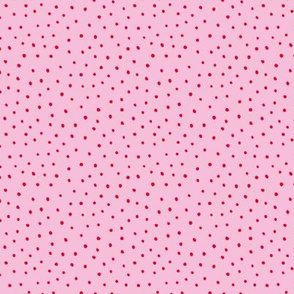 Minimal tiny mini dots trend abstract rain drops scandinavian style texture irregular spots pink red summer SMALL
