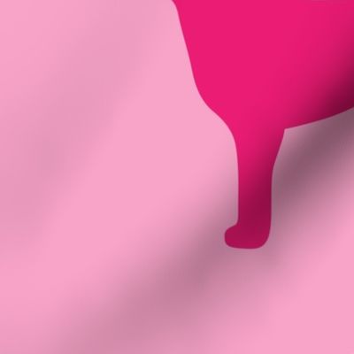 Labrador Pinks Silhouette V3