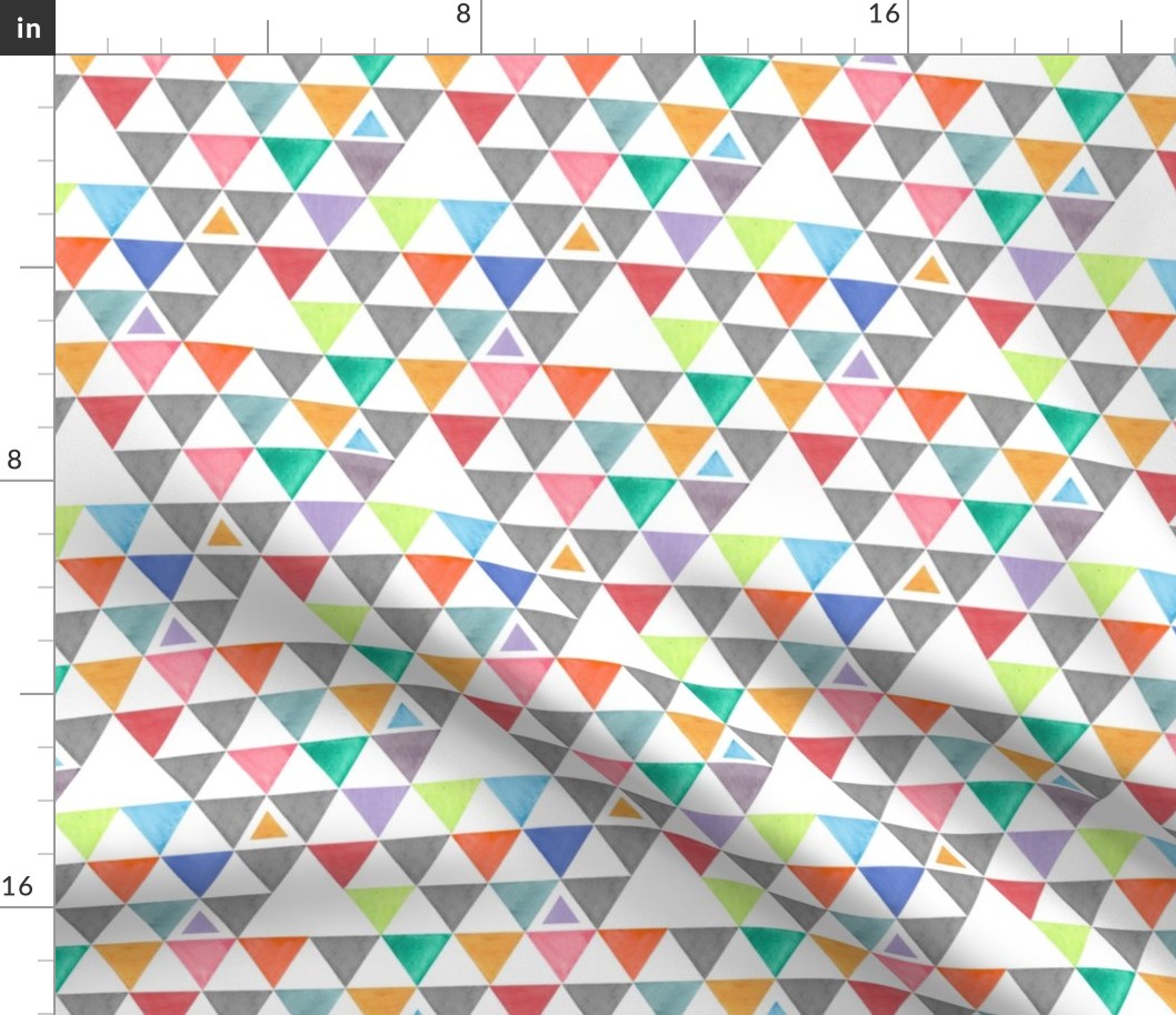 Small color Triangles 