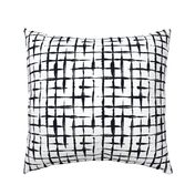 Black and White Doodles - Jumbo Checkered