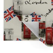 watercolor London telephone box