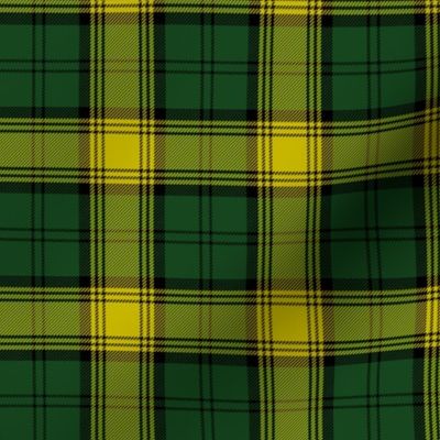 Jamaican national tartan, 3"