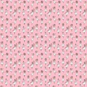 ULTRA MINI - MINI - ballet // dancing dancer ballet fabric cute girls music pink