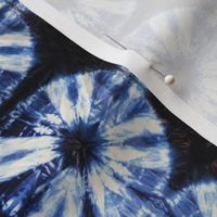 Indigo Shibori Circle