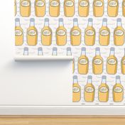 Cute bottle of golden syrup illustration