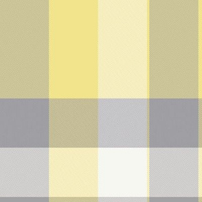 butter yellow-lilac gray plaid
