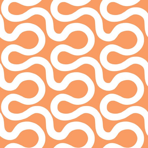 Orange Sherbet Swirls