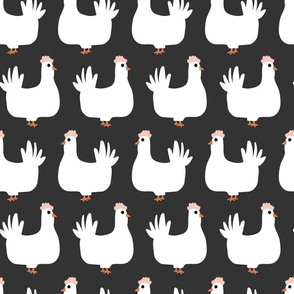 Simple Chickens | Black