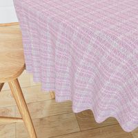 JP13 - Ruched Plaid in Cotton Candy Pink