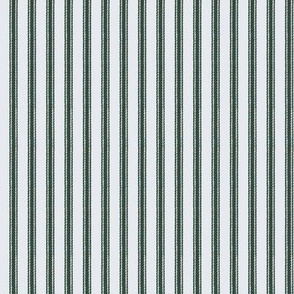 Green Ticking Stripes