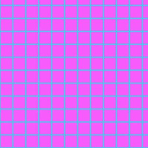 80s grid pink