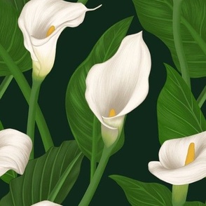 Large Scale Calla Lily Flowers - Larger Size