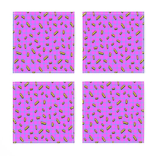 80s sprinkles pink