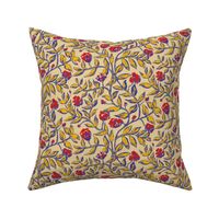 Vines with Blooms Trendy1920s Colors 1