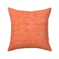 19-04U Orange Coral Red Blender Linen
