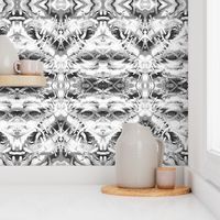 Mariposa Black and White Tile