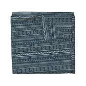 Mudcloth - Dark Teal