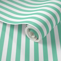 sea foam green vertical stripes 1/2"