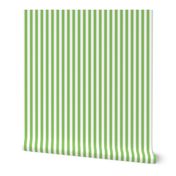 apple green vertical stripes 1/2"