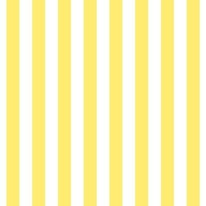 lemon yellow vertical stripes 1/2"