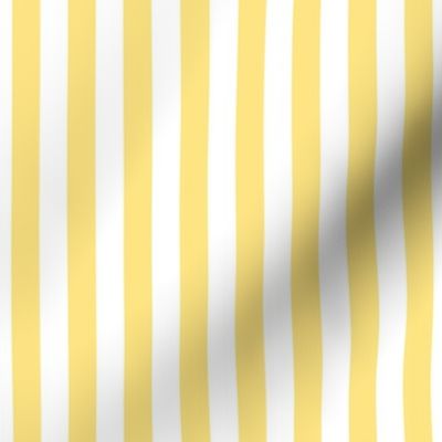 sunshine yellow vertical stripes 1/2"