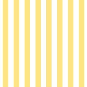 sunshine yellow vertical stripes 1/2"