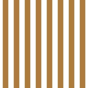 caramel vertical stripes 1/2"