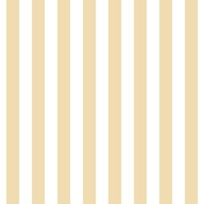 creamy banana vertical stripes 1/2"