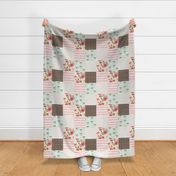 Little Doe Faux Quilt 6"