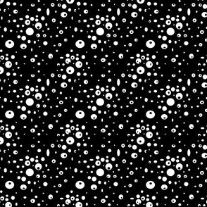 Black White Bubbles