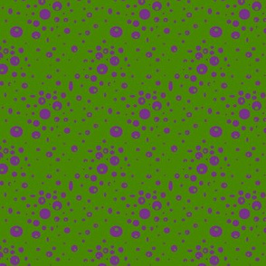 Green Mauve Bubbles