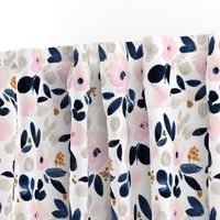 Mara Floral pastel pink