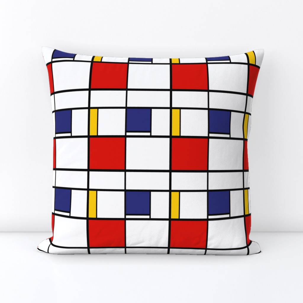 6 inch Mondrian Composition C