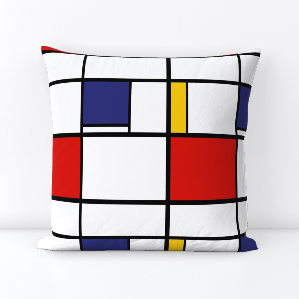 12 inch Mondrian Composition C