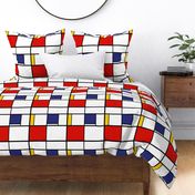 12 inch Mondrian Composition C