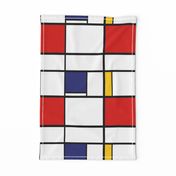 12 inch Mondrian Composition C