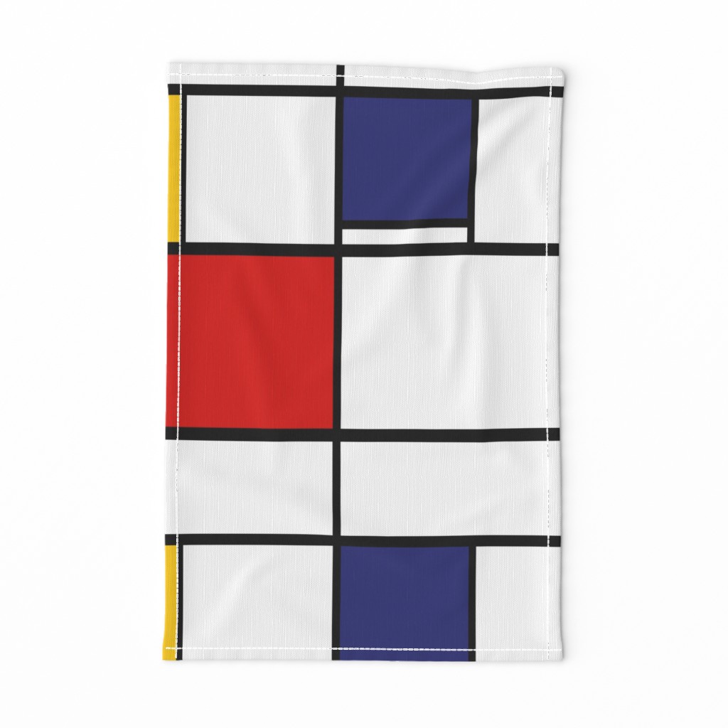 18 Inch Mondrian Composition C