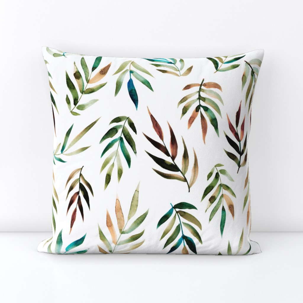 Australian palm leaves