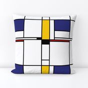 12 inch Mondrian Tableau 1