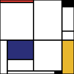 Jumbo Mondrian Tableau 1