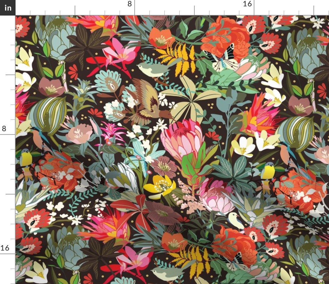 Floral maximalism