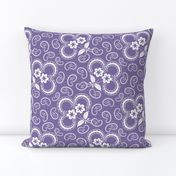 Heartland Rose Paisley: Violet Purple Floral Paisley