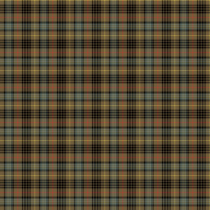 Stewart hunting tartan, 3" weathered