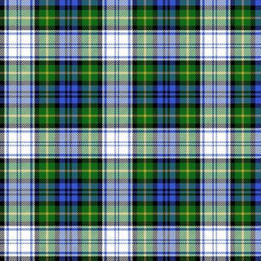 Gordon dress tartan #1, 3" modern colors