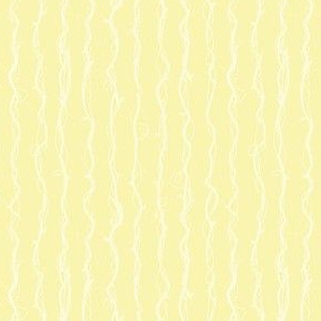 Vertical Vines on Stone Weave Yellow