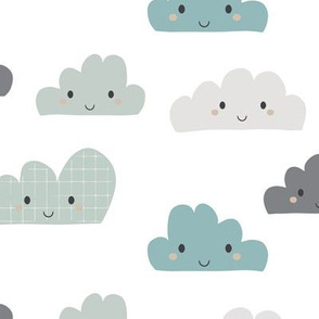 Puffy Clouds Gender Neutral 