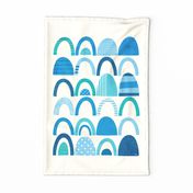 Baby Blue Hills Wall Hanging