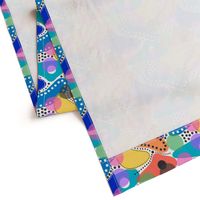 Australiana Abstract - multi (white) 