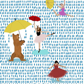 Dancing in the rain